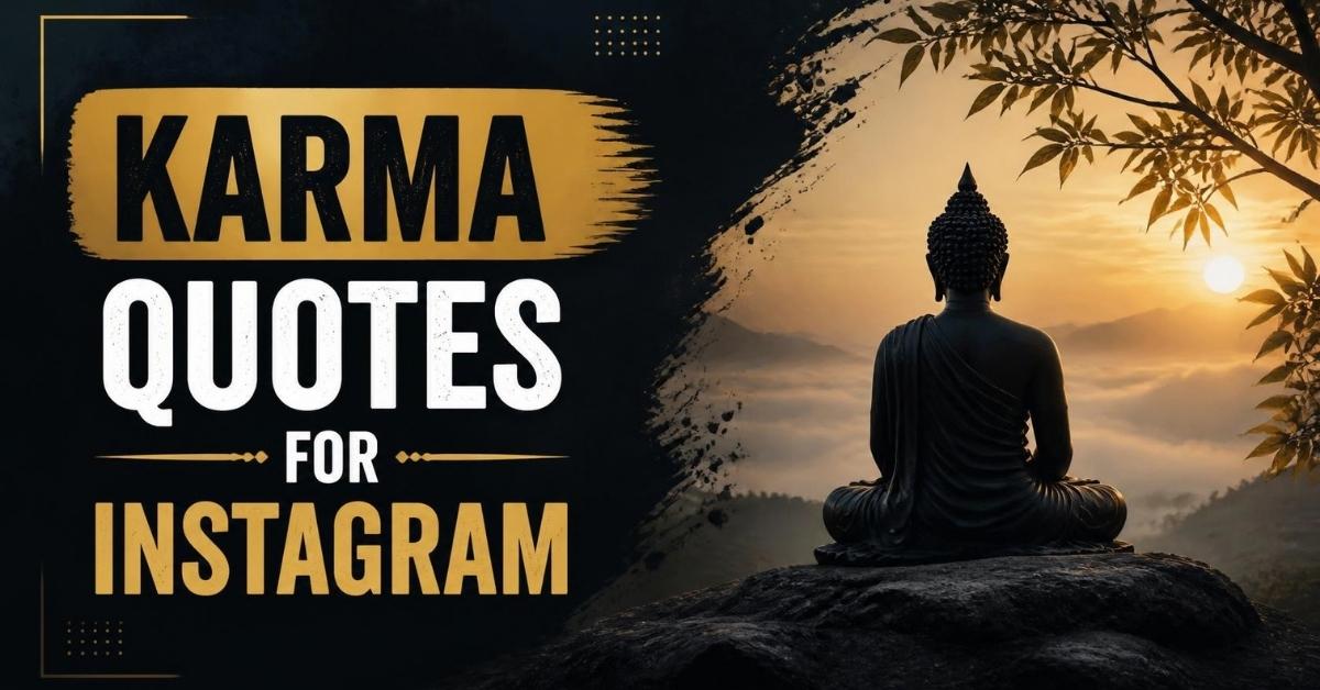 Karma quotes for Instagram