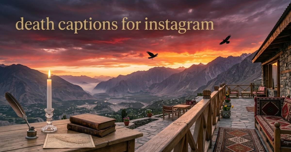death captions for instagram