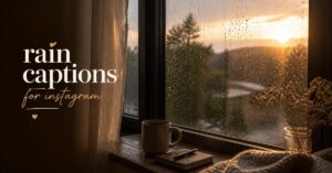 rain captions for instagram
