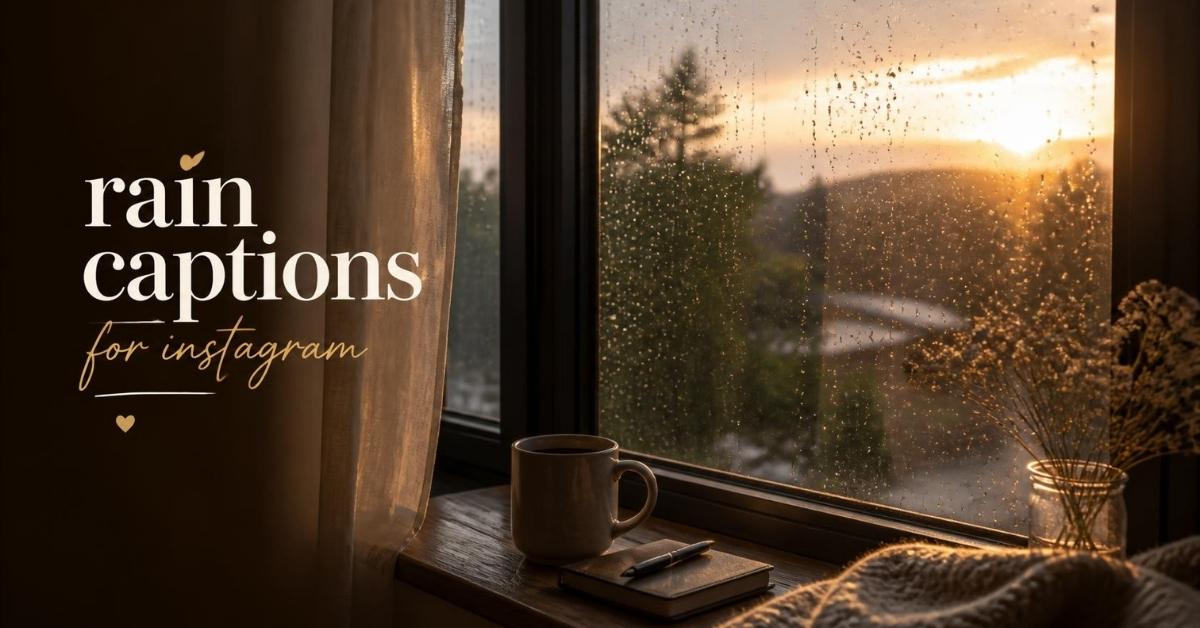 rain captions for instagram